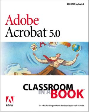 Book Adobe Acrobat 5.0: Classroom in a Book free