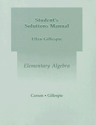 Book Elementary Algebra-Student Solutions free