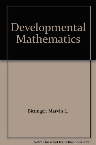 Book Developmental Mathematics free