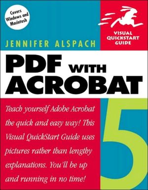 Book PDF with Acrobat 5 free