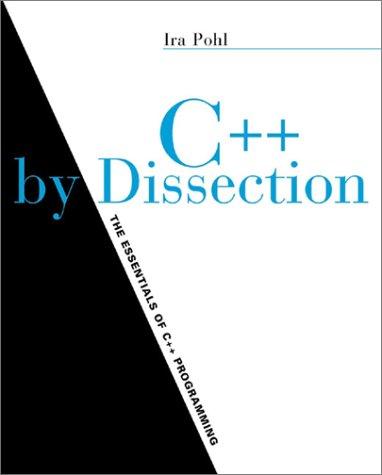 Book C++ By Dissection free