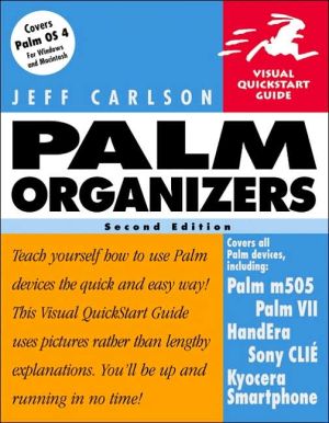 Book Palm Organizers, Second Edition (Visual QuickStart Guide) free
