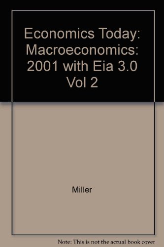 Book Economics Today: The Macro View, 2001-2002 W/ Economics In Action Version 2 (11th Edition) free