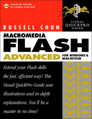 Book Macromedia Flash Mx Advanced: Visual Quickpro Guide for Windows and Macintosh free