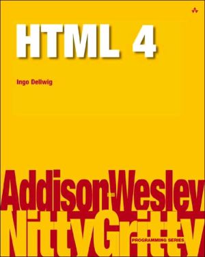 Book Nitty Gritty HTML 4 free