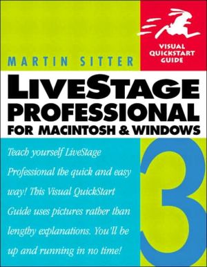 Book Livestage Professional 3 for Macintosh and Windows : Visual QuickStart Guide free