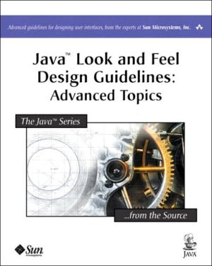 Book Java Look and Feel Design Guidelines: Advanced Topics (Java Series) free