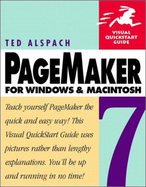 Book PageMaker 7 for Windows & Macintosh free