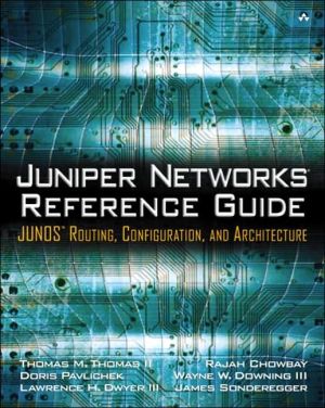 Book Juniper Networks Reference Guide: JUNOS Routing, Configuration, and Architecture: JUNOS Routing, Configuration, and Architecture free
