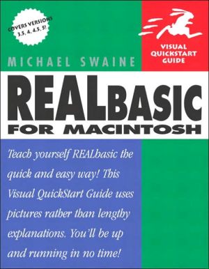 Book REALbasic for Macintosh: Visual QuickStart Guide (Visual Quickstart Guides) free