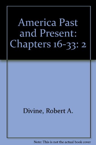 Book America Past and Present: Chapters 16-33 free
