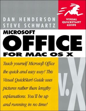 Book Microsoft Office v.X for Mac OS X (Visual QuickStart Guide) free