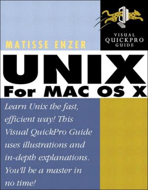 Book Unix for Mac OS X (Visual Quickpro Guide) free