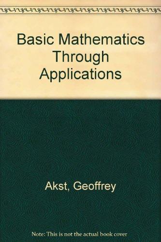 Book Basic Mathematics Through Applications free