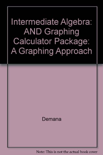 Book Intermediate Algebra: A Graphing Approach/Resource Manual free