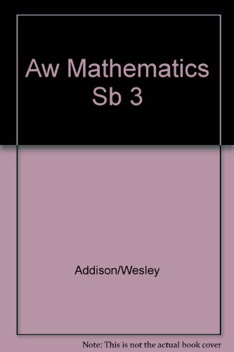 Book Aw Mathematics Sb 3 free