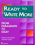 Book Ready to Write More:  From Paragraph to Essay free