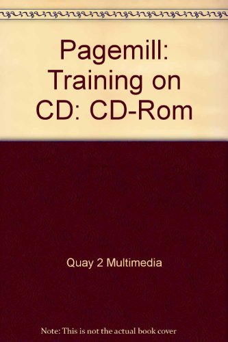 Book Pagemill: Training On Cd free