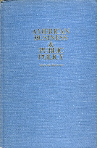 Book American Business and Public Policy: The politics of foreign trade free