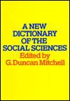 Book A New Dictionary of the Social Sciences free