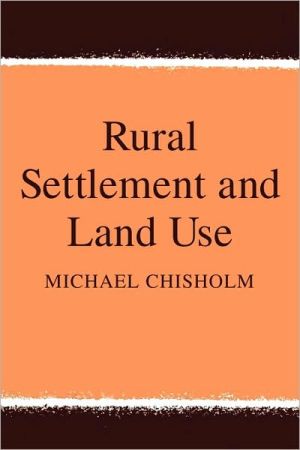 Book Rural Settlement and Land Use free