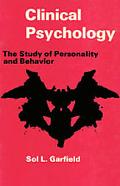 Book Clinical Psychology: The Study Of Personality And Behavior free