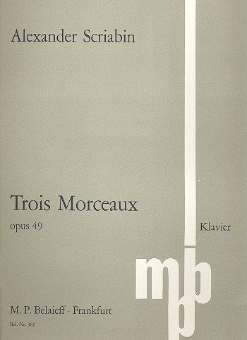 Book Scriabin: 3 Pieces, Op. 49 free