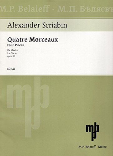 Book Scriabin: 4 Pieces, Op. 56 free