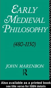 Book Early Medieval Philosophy 480-1150 free