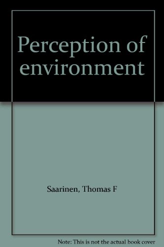 Book Perception of environment free