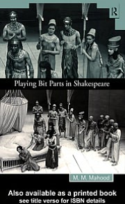 Book Playing Bit Parts In Shakespeare free