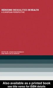 Book Reducing Inequalities In Health: A European Perspective free