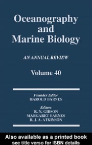 Book Oceanography And Marine Biology Vol.40 free