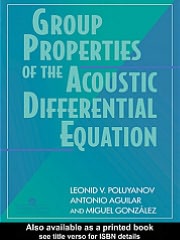 Book Group Properties Of The Acoustic Differential Equation free