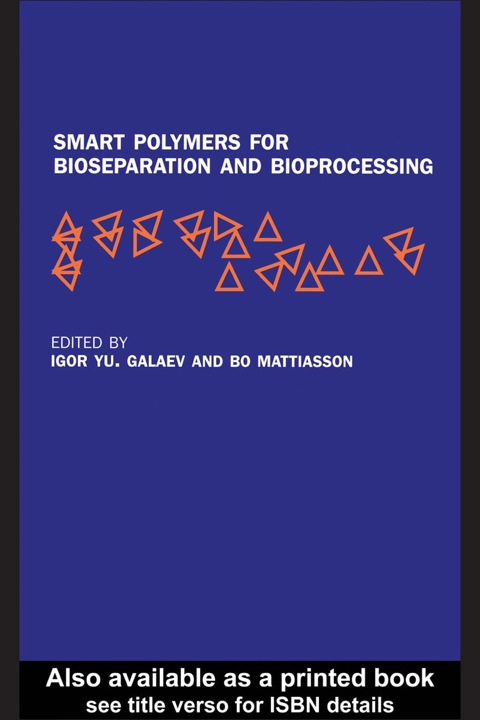 Book Smart Polymers for Bioseparation and Bioprocessing free