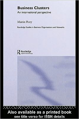 Book Business Clusters: An International Perspective free
