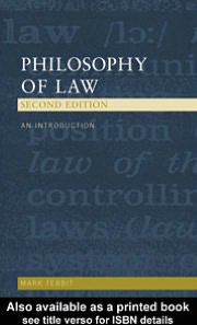 Book Philosophy Of Law free