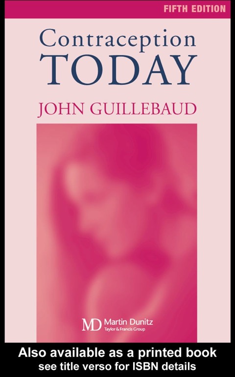 Book Contraception Today: Pocketbook free