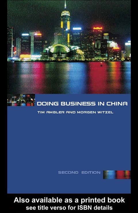 Book Doing Business in China free
