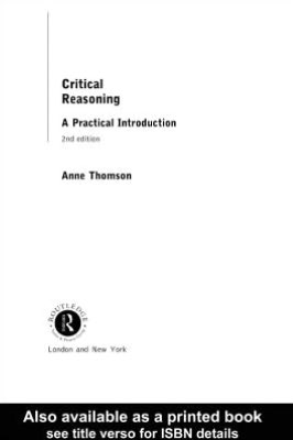 Book Critical Reasoning free