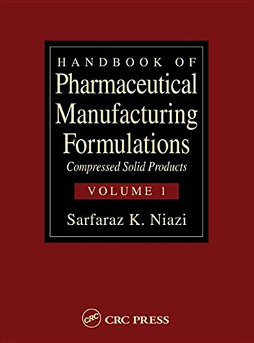 Book Handbook of Pharmaceutical Manufacturing Formulations: Compressed Solid Products (Volume 1 of 6) free