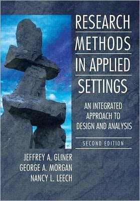 Book Research Methods in Applied Settings: An Integrated Approach to Design and Analysis, Second Edition free