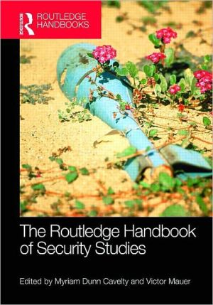 Book The Routledge handbook of security studies free