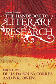 Book The Handbook To Literary Research free