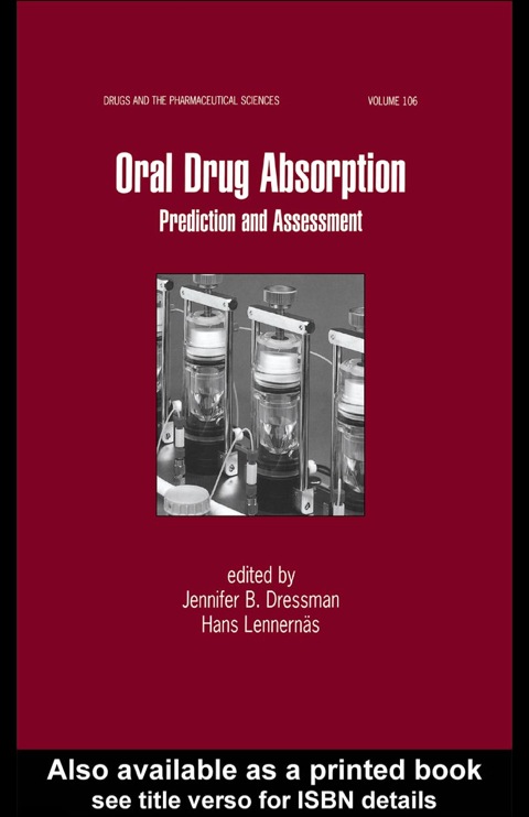 Book Oral Drug Absorption: Prediction and Assessment free