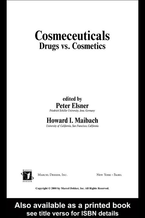 Book Cosmeceuticals: Drugs vs. Cosmetics free