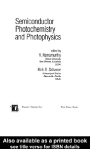 Book Semiconductor Photochemistry And Photophysics/Volume Ten free