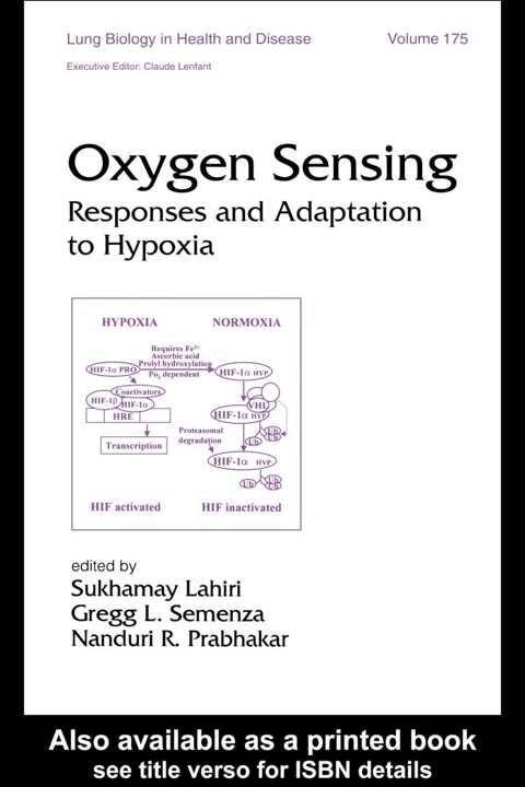 Book Oxygen Sensing: Responses and Adaption to Hypoxia free