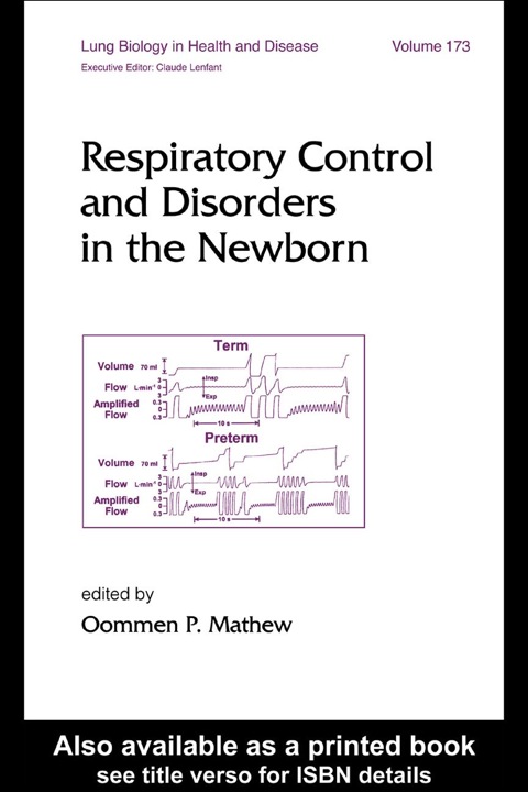 Book Respiratory Control and Disorders in the Newborn (Lung Biology in Health and Disease Book 173) free