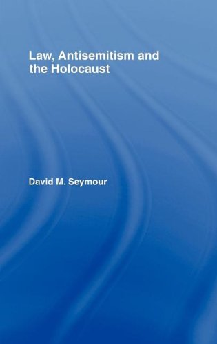 Book Law, Antisemitism And The Holocaust free